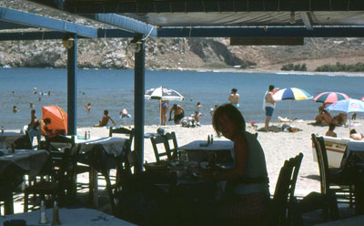 village d'Apollonas  Naxos